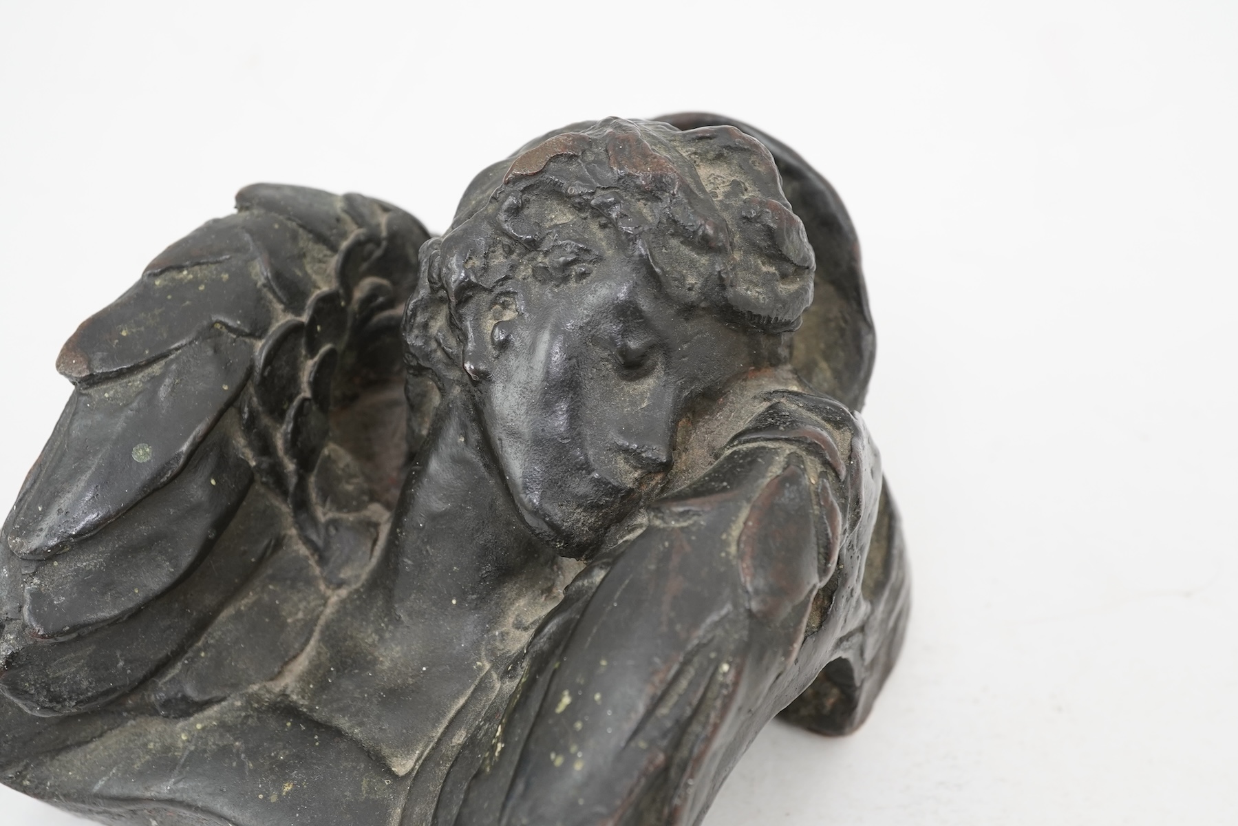 Henry Wilson (1864-1934) for St Mark's, Brithdir, Gwynedd, Wales: A bronze catafalque handle